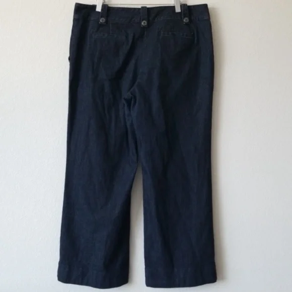 {Talbots} Women's Petites Dark Blue Jeans - Picture 6 of 8